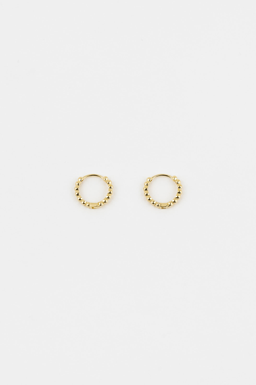 The beaded earings